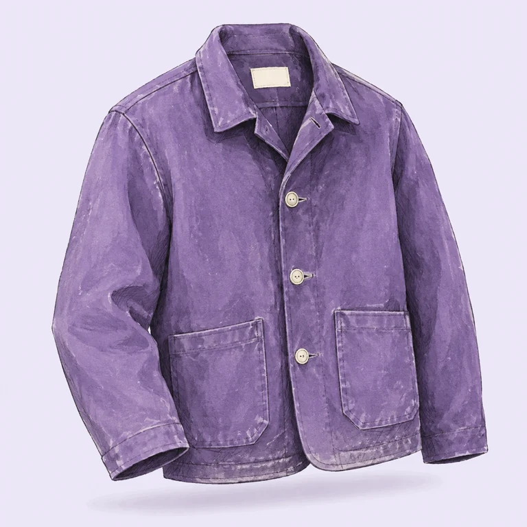 Illustrated unbranded jacket